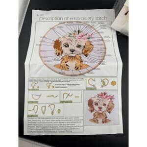 New Dog Embroidery Kit - Cocker Spaniel - No. 819